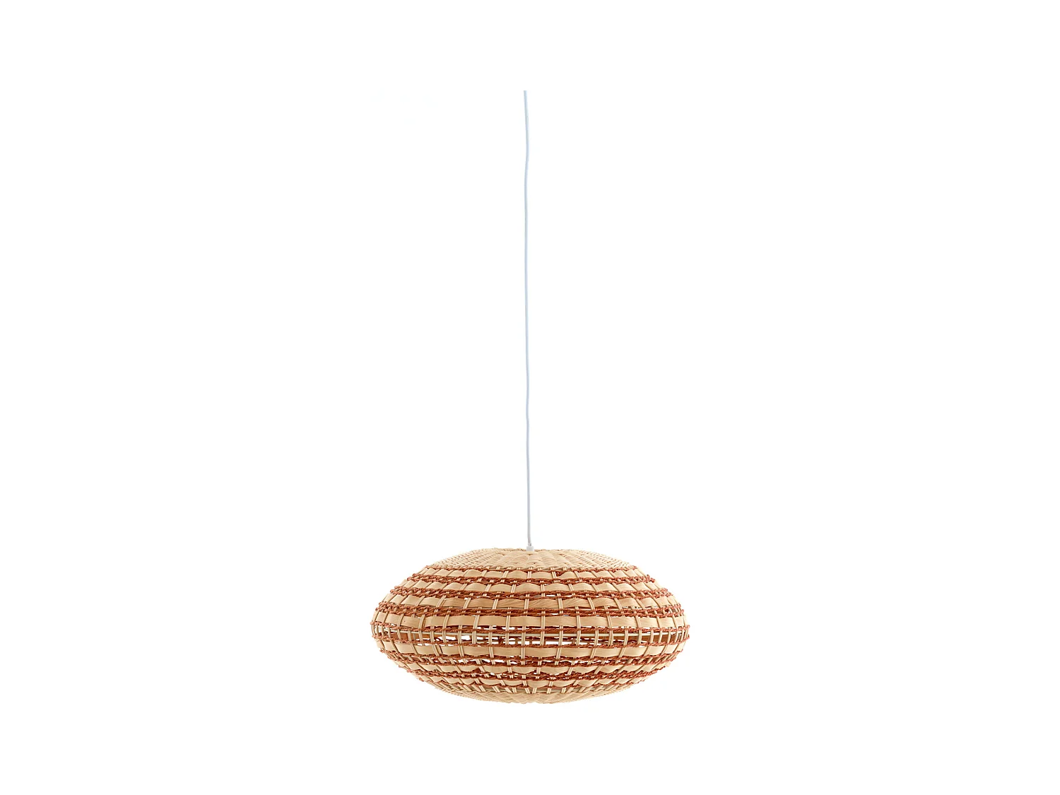 Suspension TAWELA - Ø50x24cm - Rouge