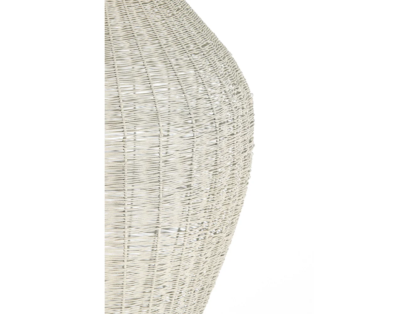 Suspension ARRIATE - Ø26x36cm - Blanc
