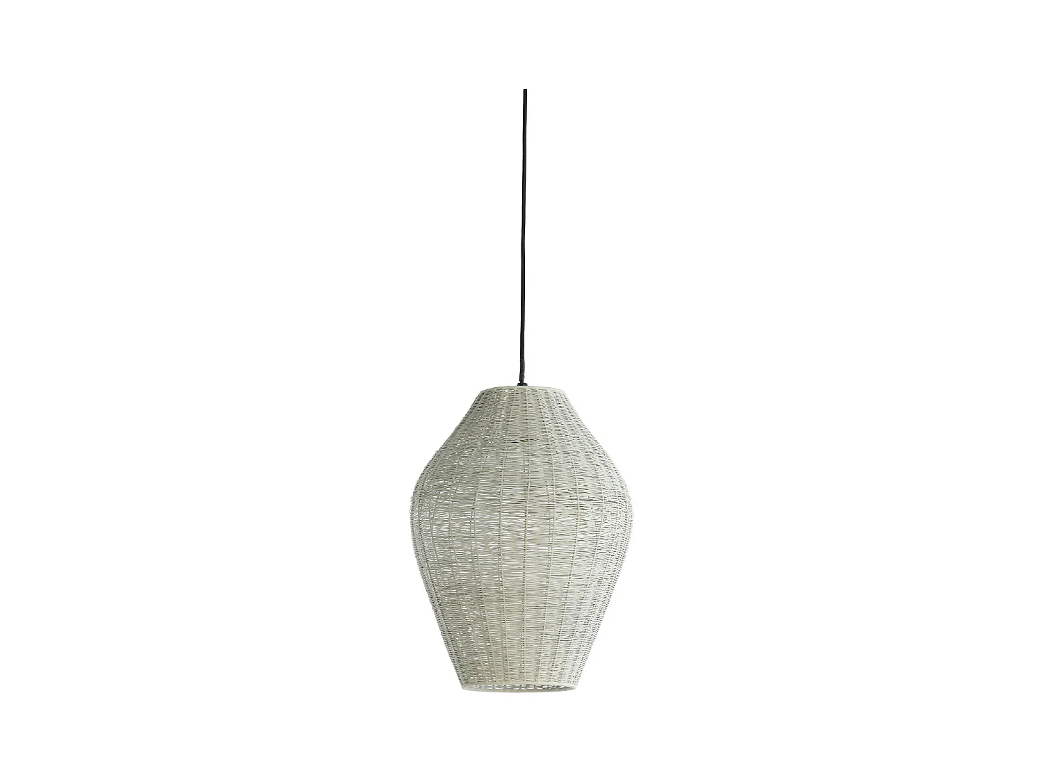 Suspension ARRIATE - Ø26x36cm - Blanc