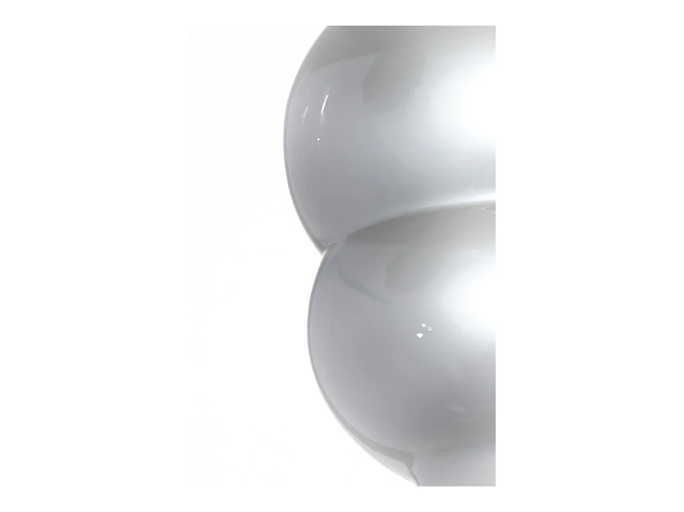 Suspension MISTY - Ø45x48cm - Gris