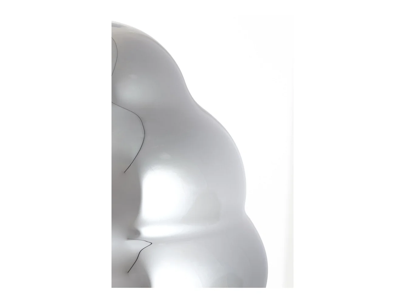 Suspension MISTY - Ø45x48cm - Gris