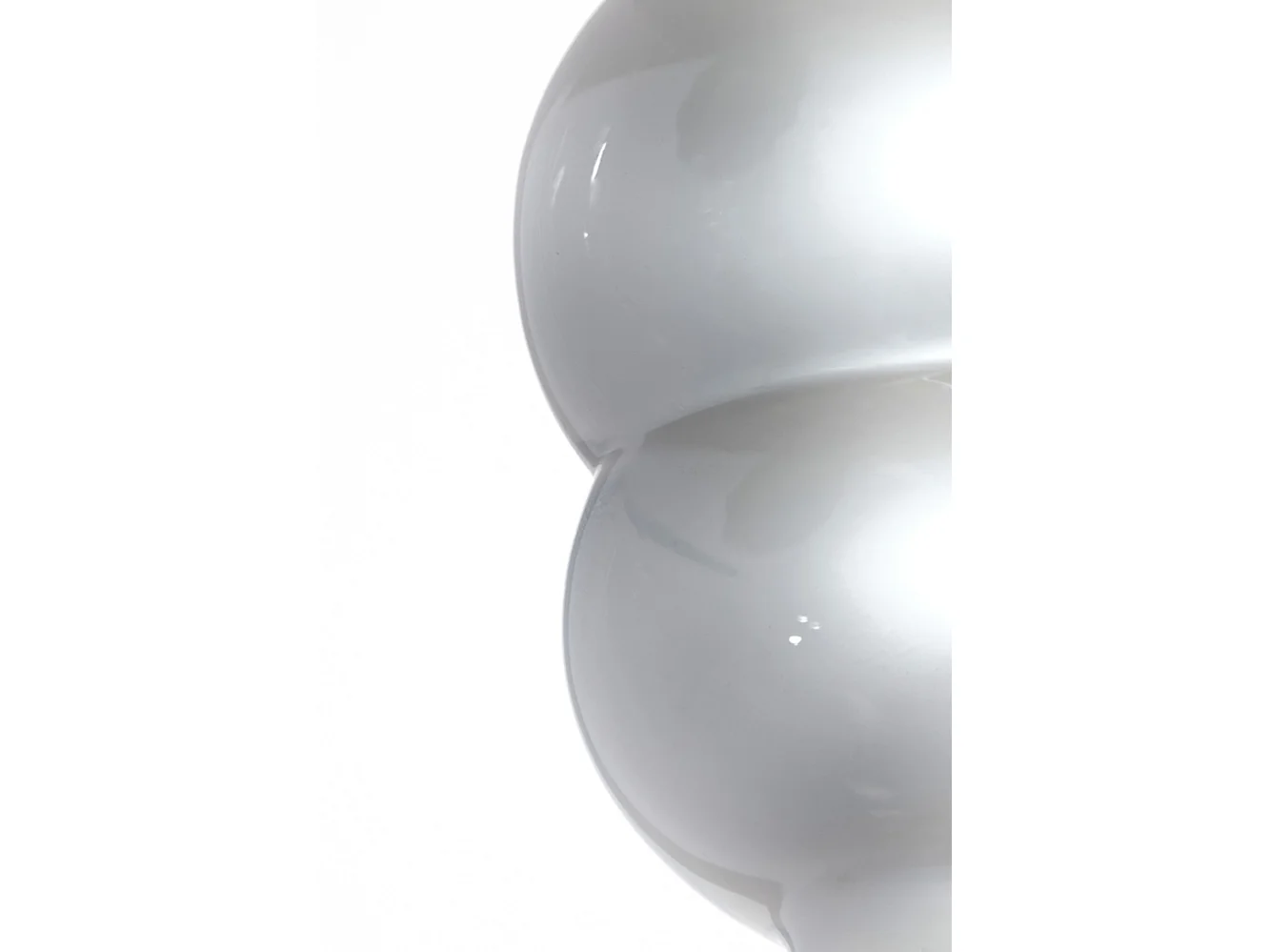 Suspension MISTY - Ø45x48cm - Gris