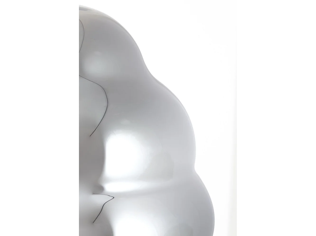 Suspension MISTY - Ø45x48cm - Gris