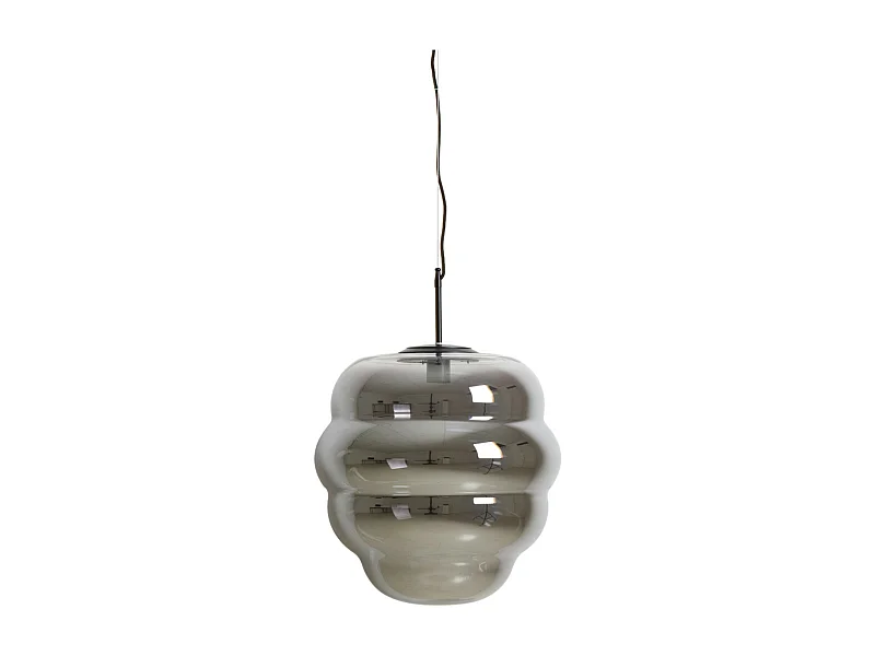 Suspension MISTY - Ø45x48cm - Gris