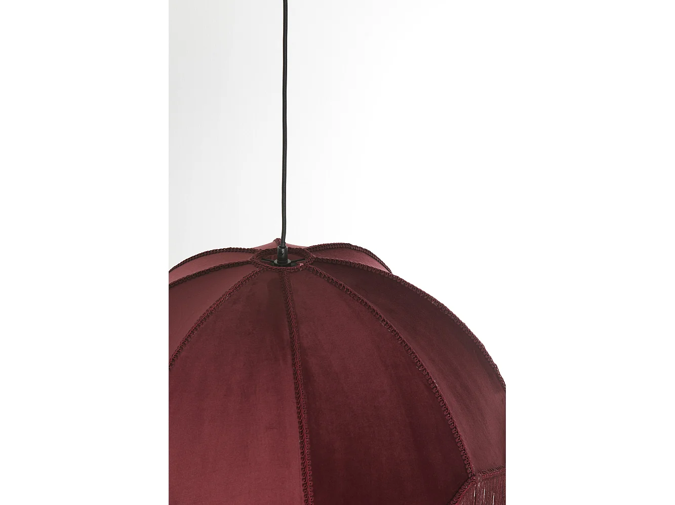 Pendelleuchte MALACIA - Ø50x38cm - Rot