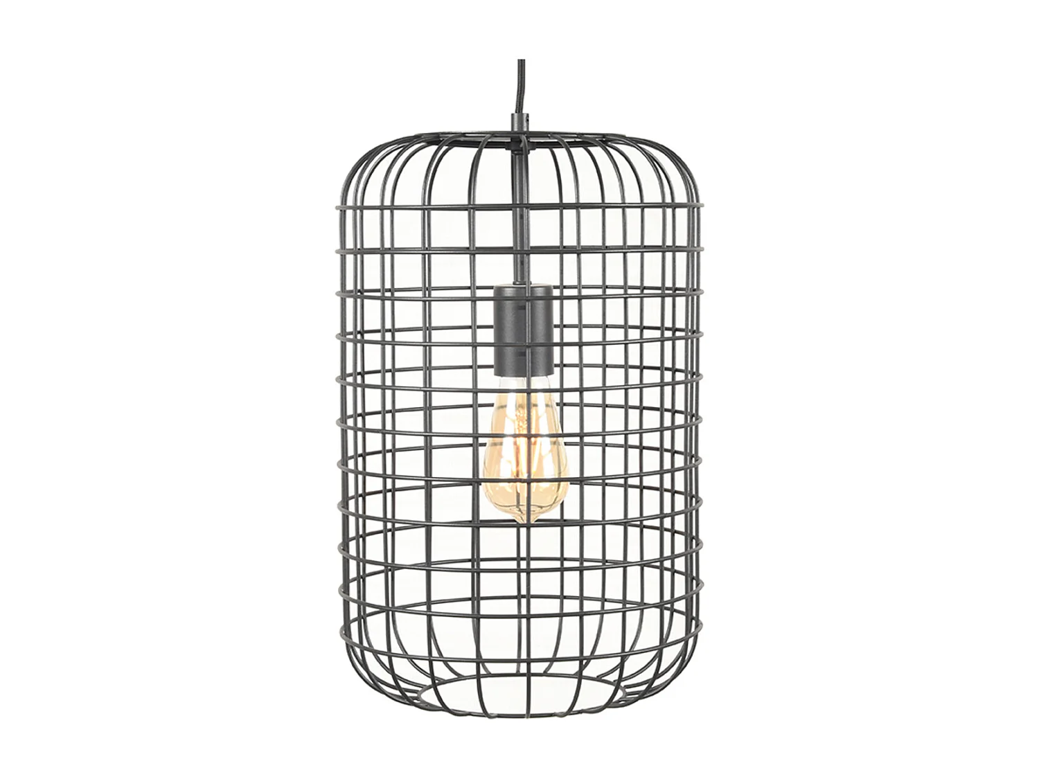 Suspension Solido 26x26x150cm - Noir - Métal