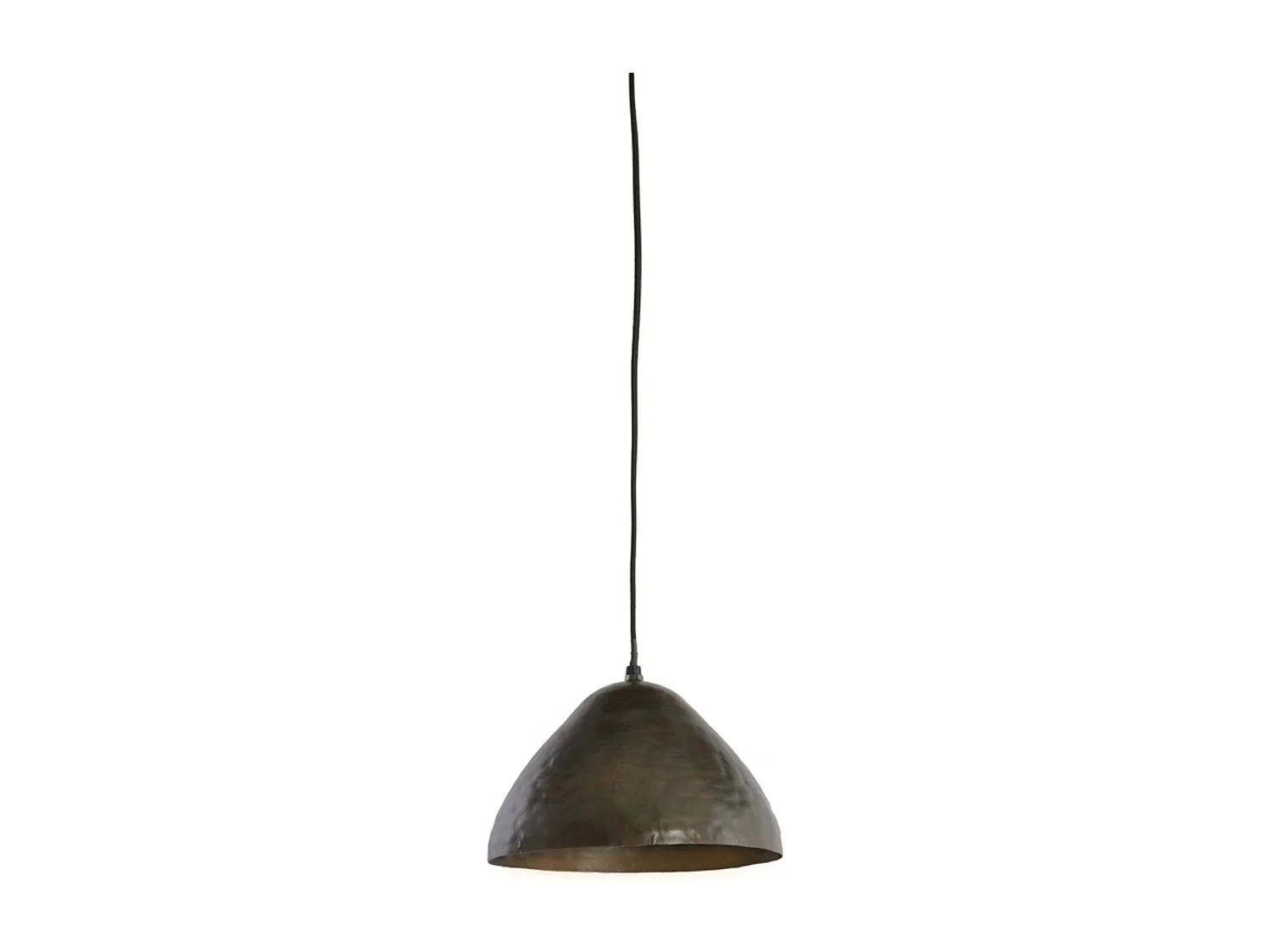Suspension ELIMO - Ø25x15cm - Marron