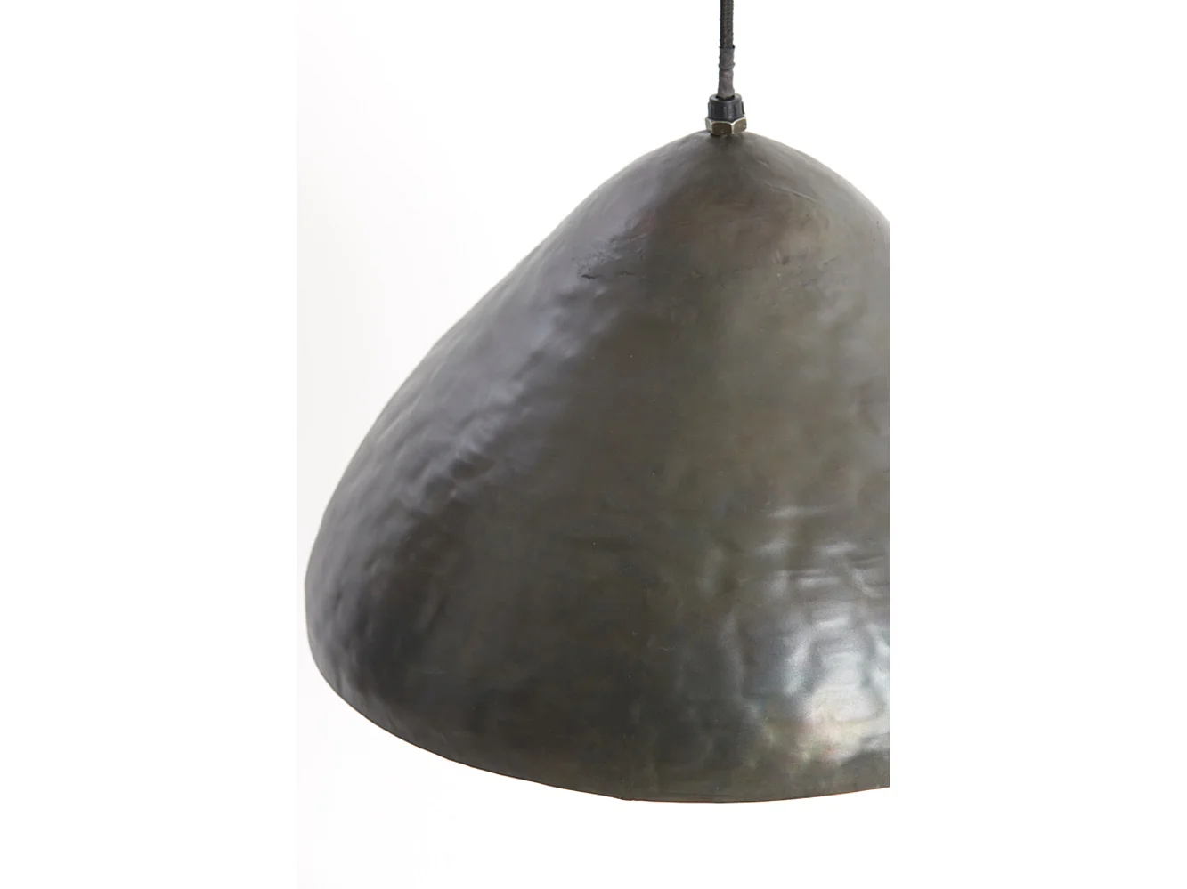 Suspension ELIMO - Ø25x15cm - Marron