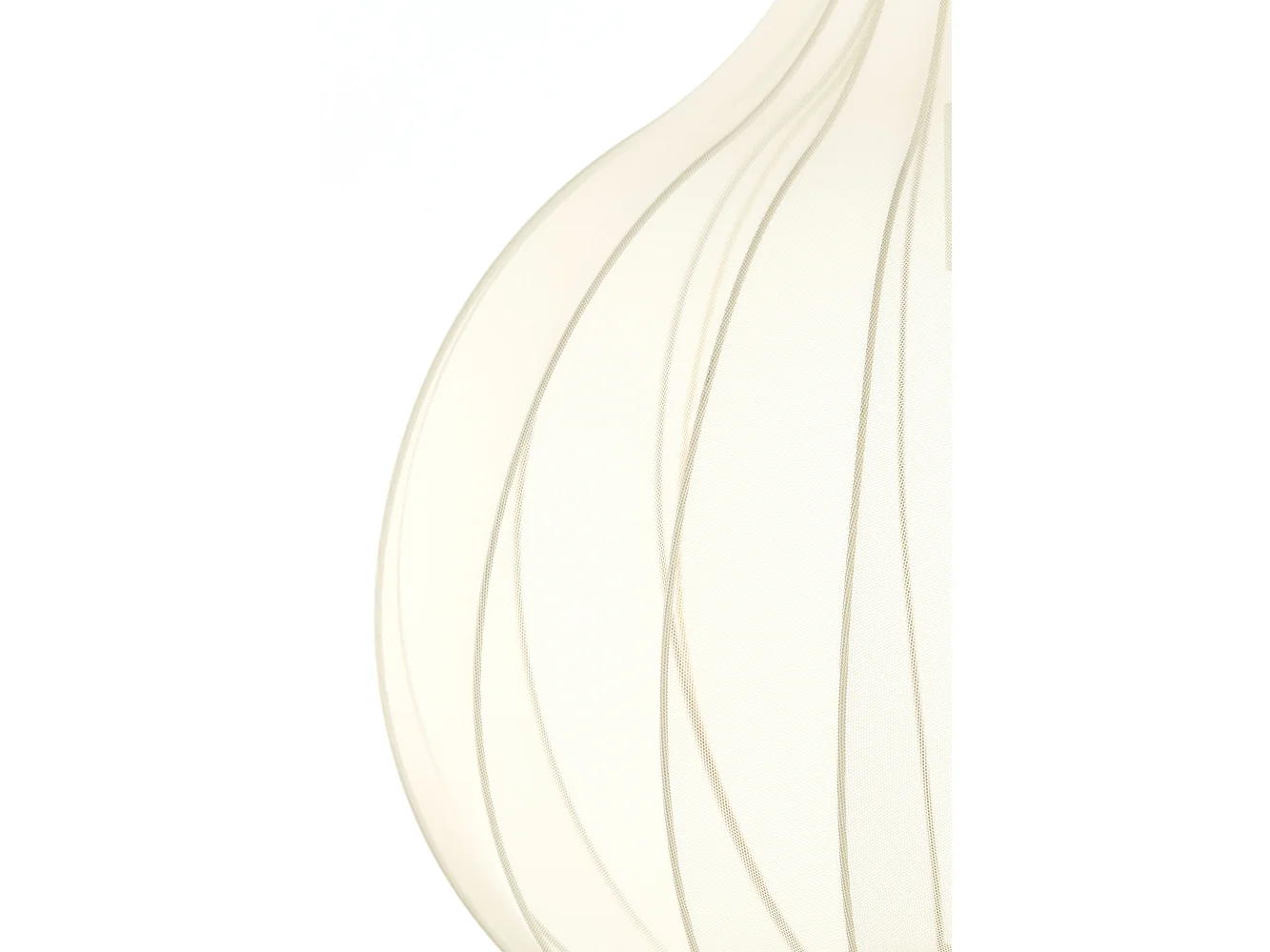 Hängelampe ELATI - Ø50x53cm - Braun