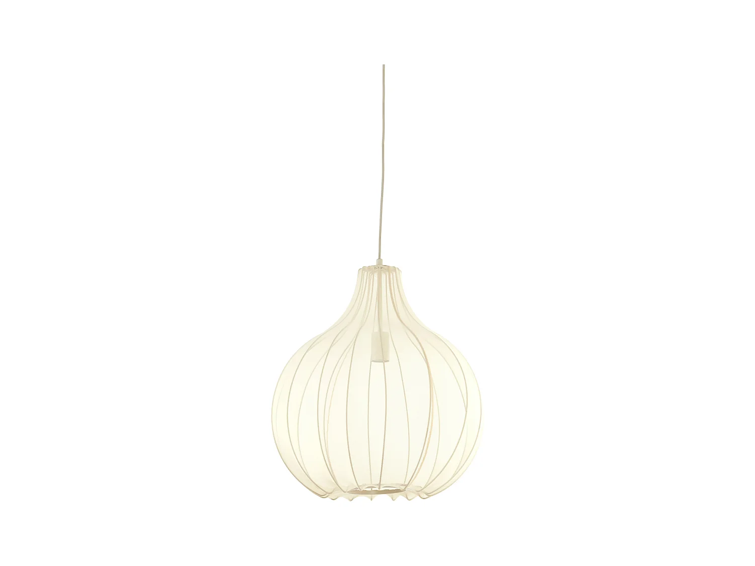 Suspension ELATI - Ø50x53cm - Marron