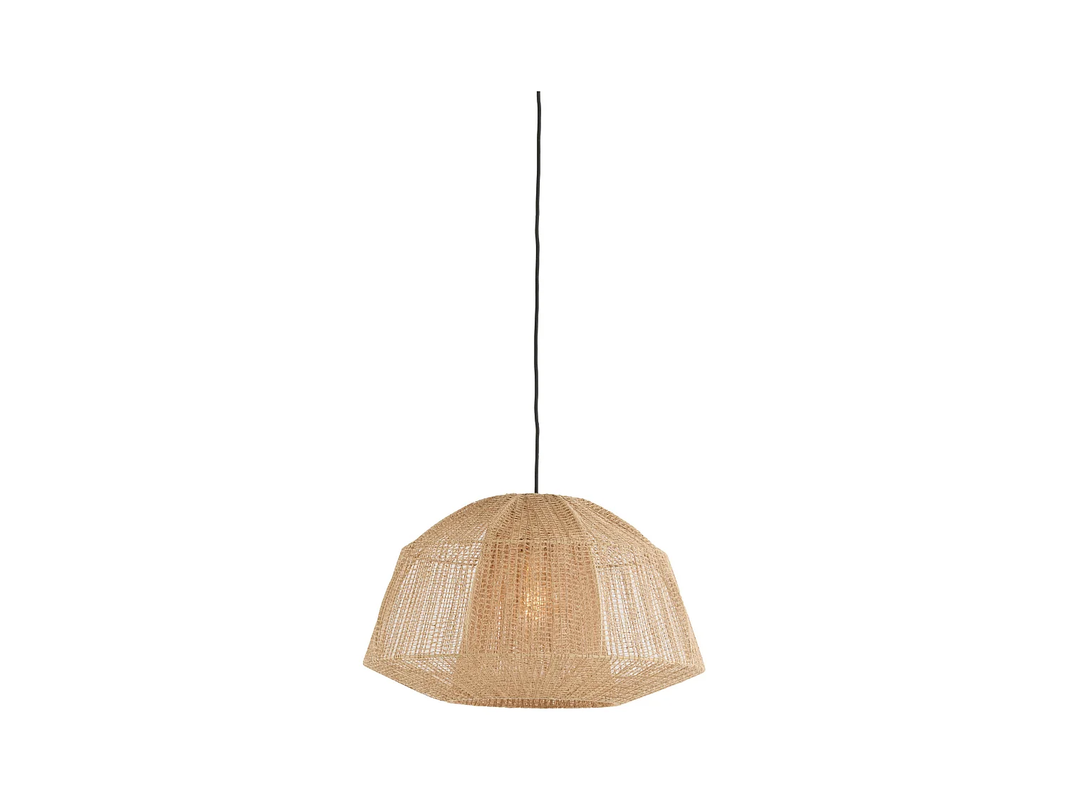 Hanglamp MACUL - Ø50x31cm - Bruin