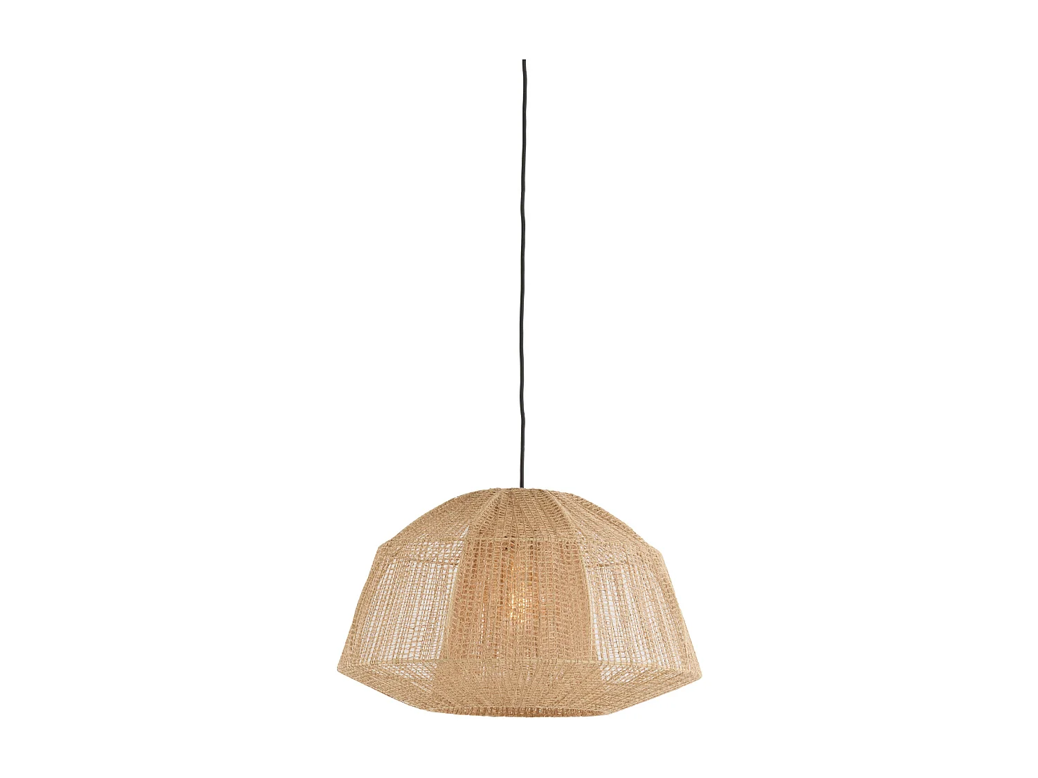 Hanglamp MACUL - Ø50x31cm - Bruin