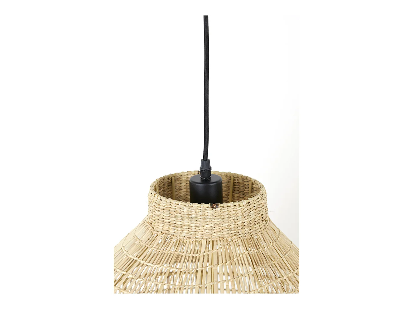 Suspension LATIKA - Ø45x30cm - Marron