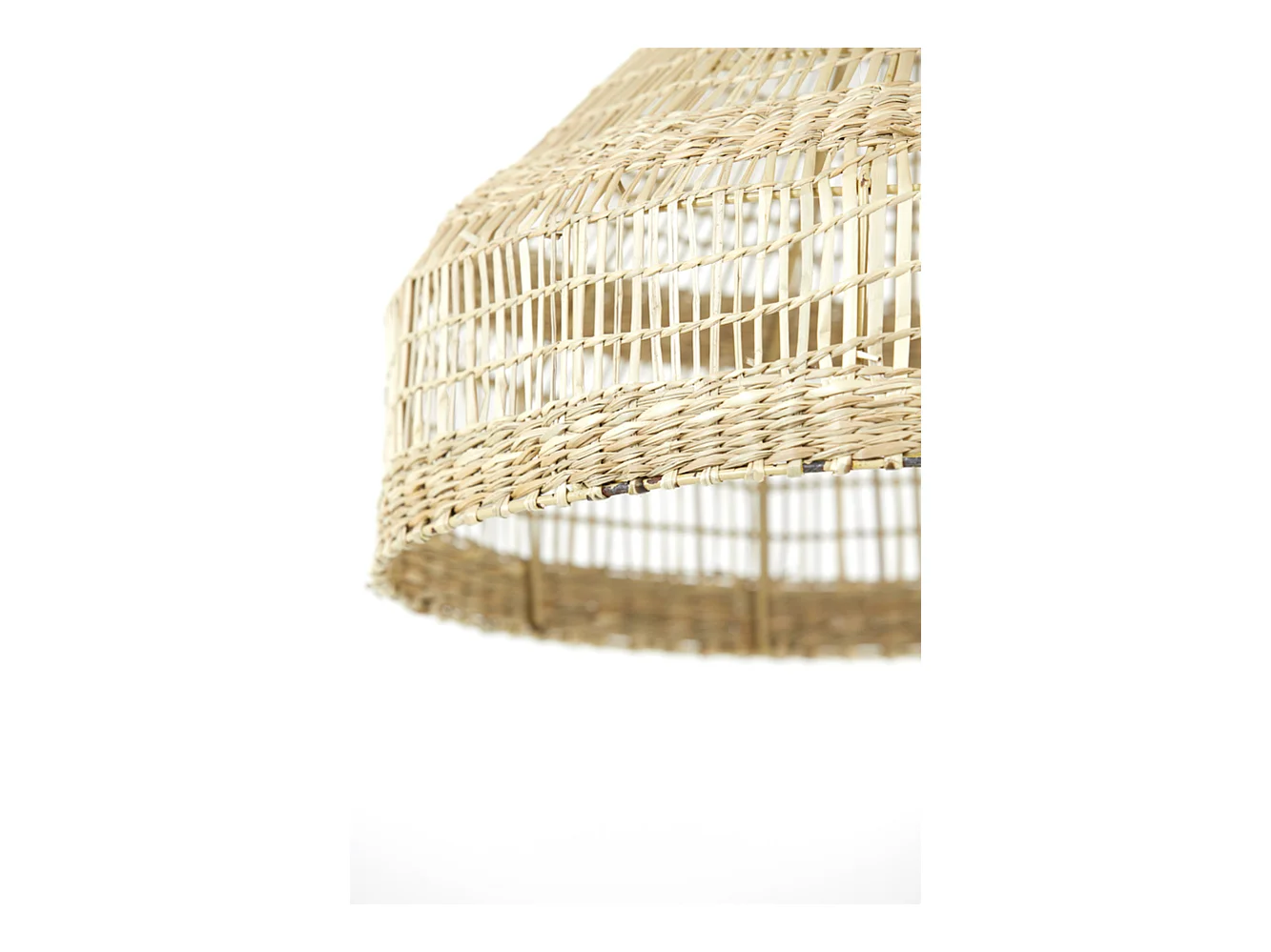 Suspension LATIKA - Ø45x30cm - Marron