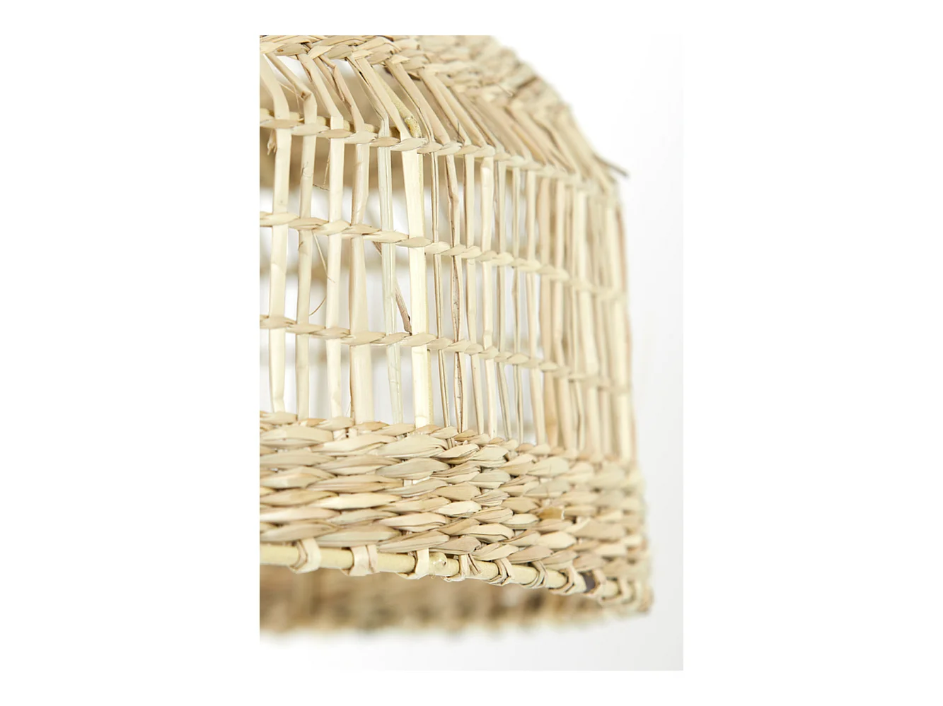 Suspension LATIKA - Ø45x30cm - Marron