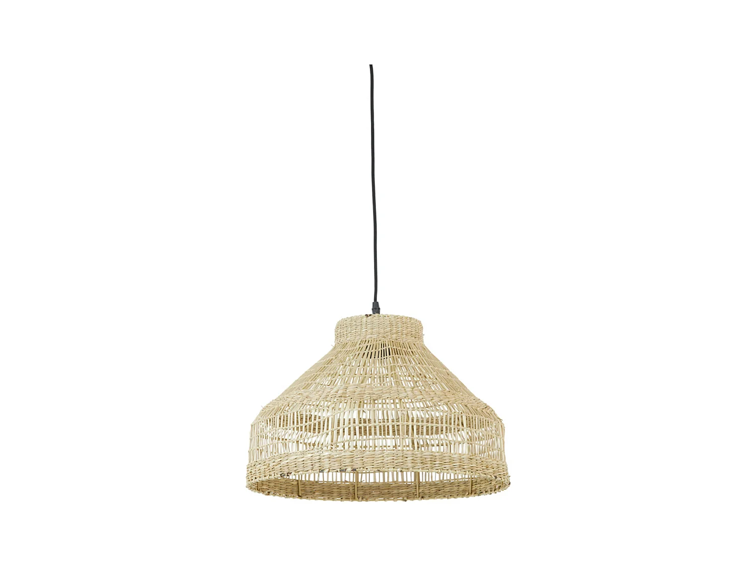Suspension LATIKA - Ø45x30cm - Marron