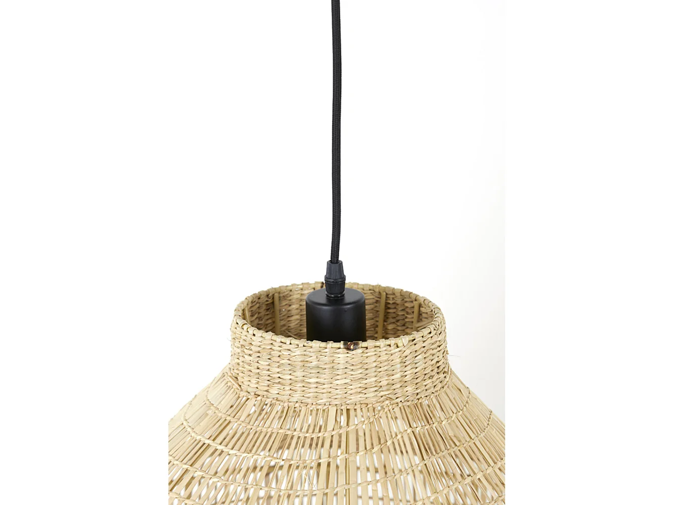 Suspension LATIKA - Ø45x30cm - Marron