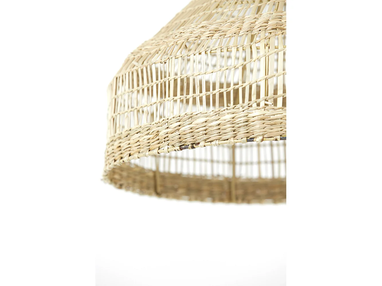 Suspension LATIKA - Ø45x30cm - Marron