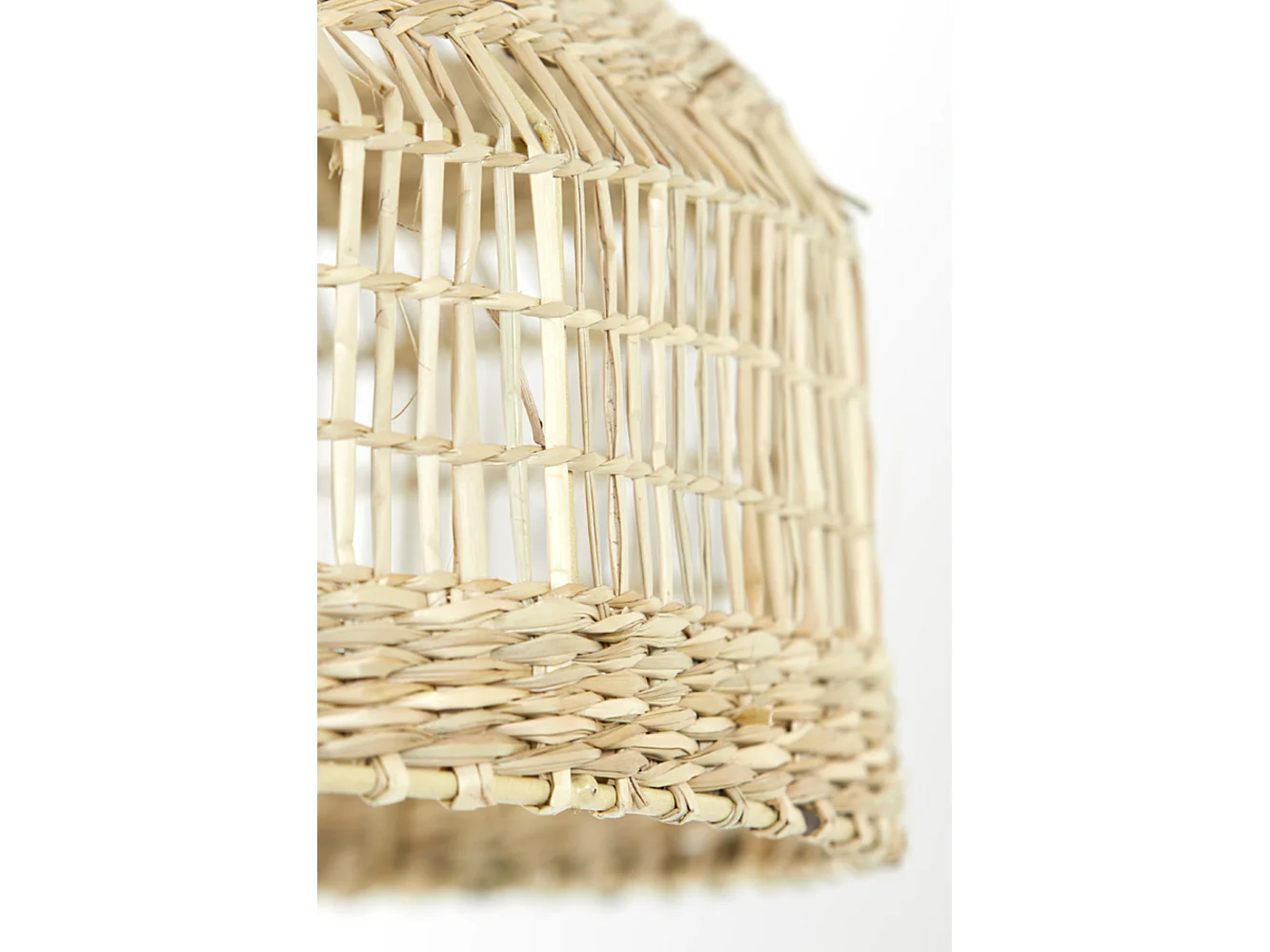 Suspension LATIKA - Ø45x30cm - Marron