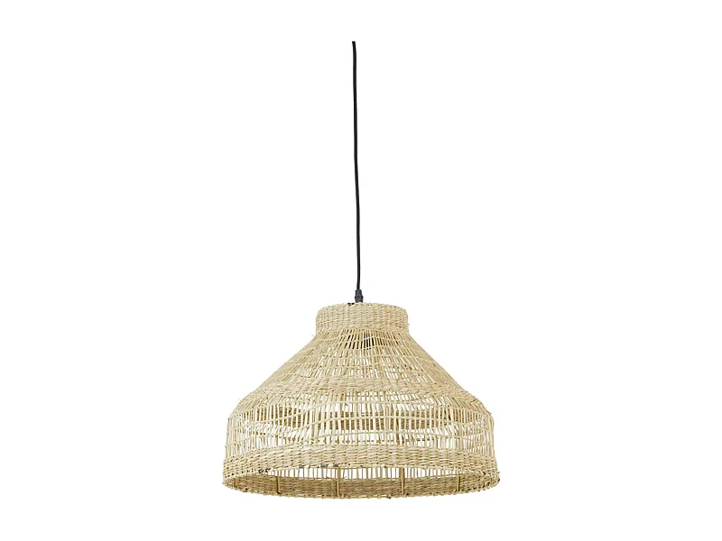 Hanglamp LATIKA - Ø45x30cm - Bruin