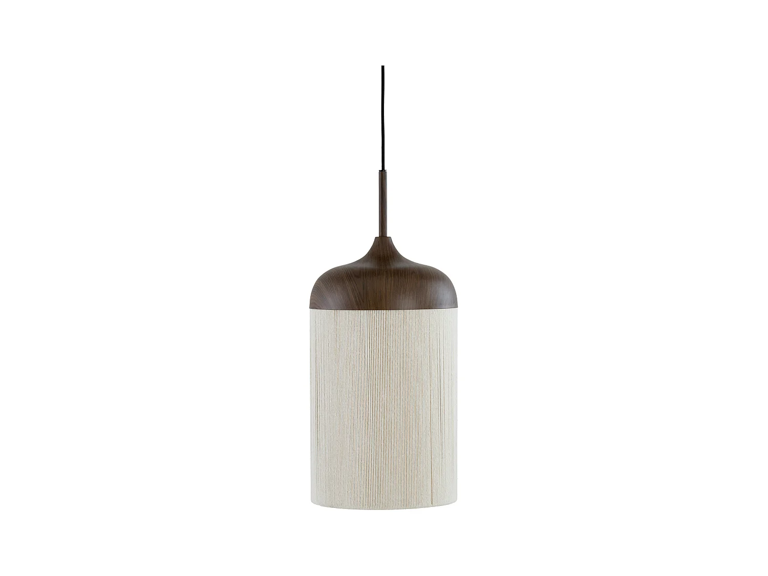 Suspension DANIA - Ø27,5x52cm - Marron