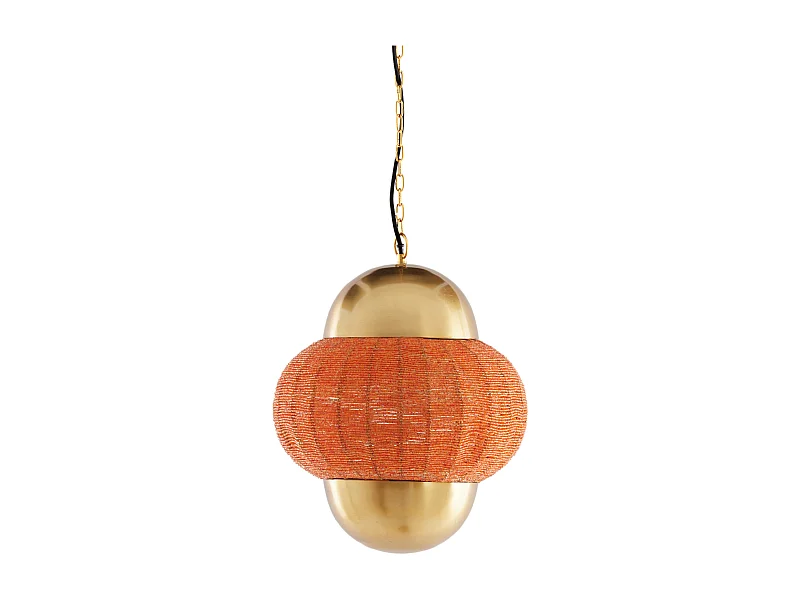 Hanglamp CETARA - Ø33x38cm - Oranje