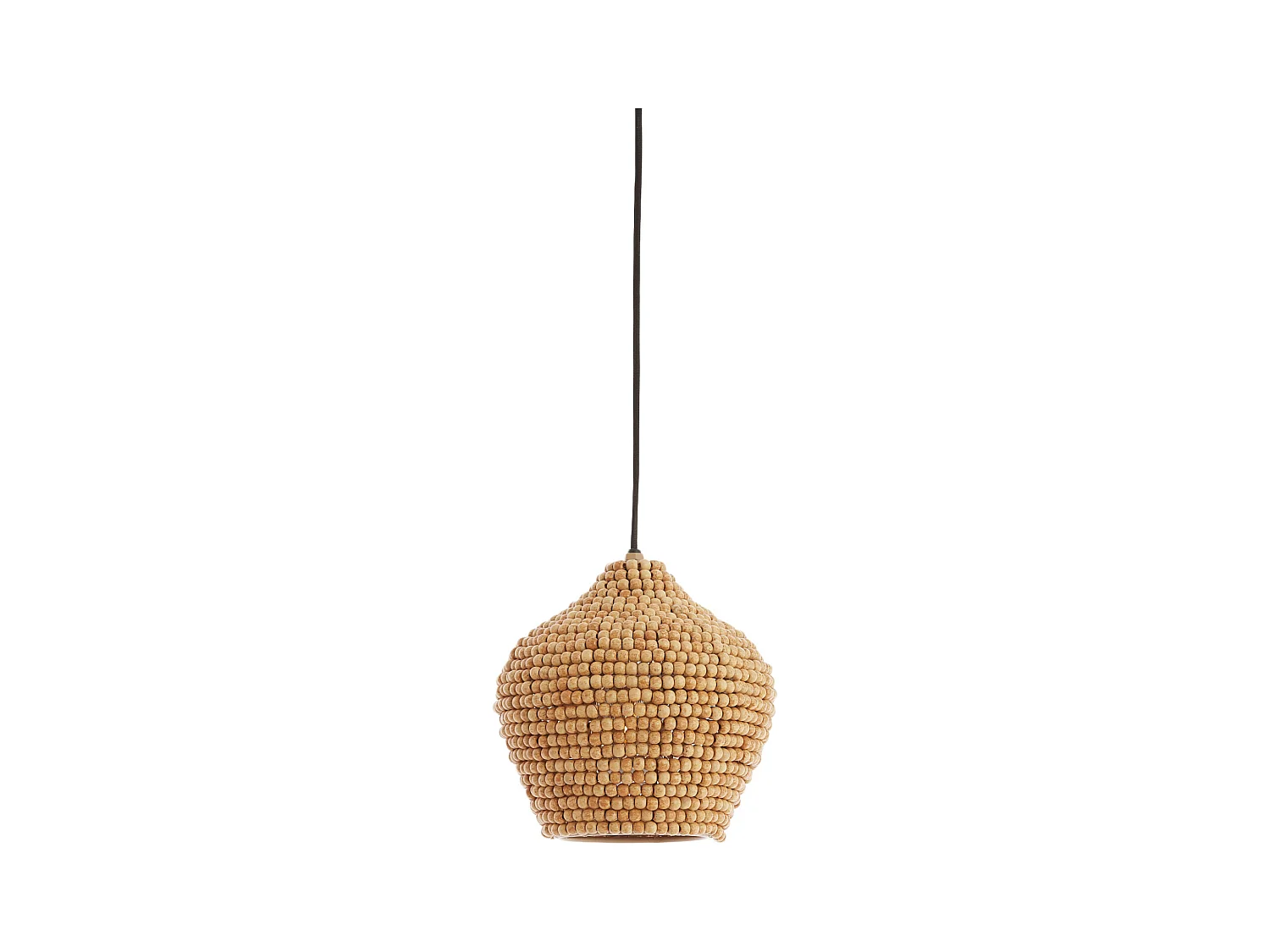 Suspension KALENGA - Ø21x22cm - Marron