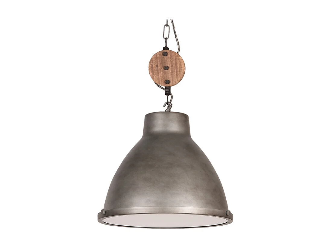 Lámpara colgante Dock - Gris - Metal