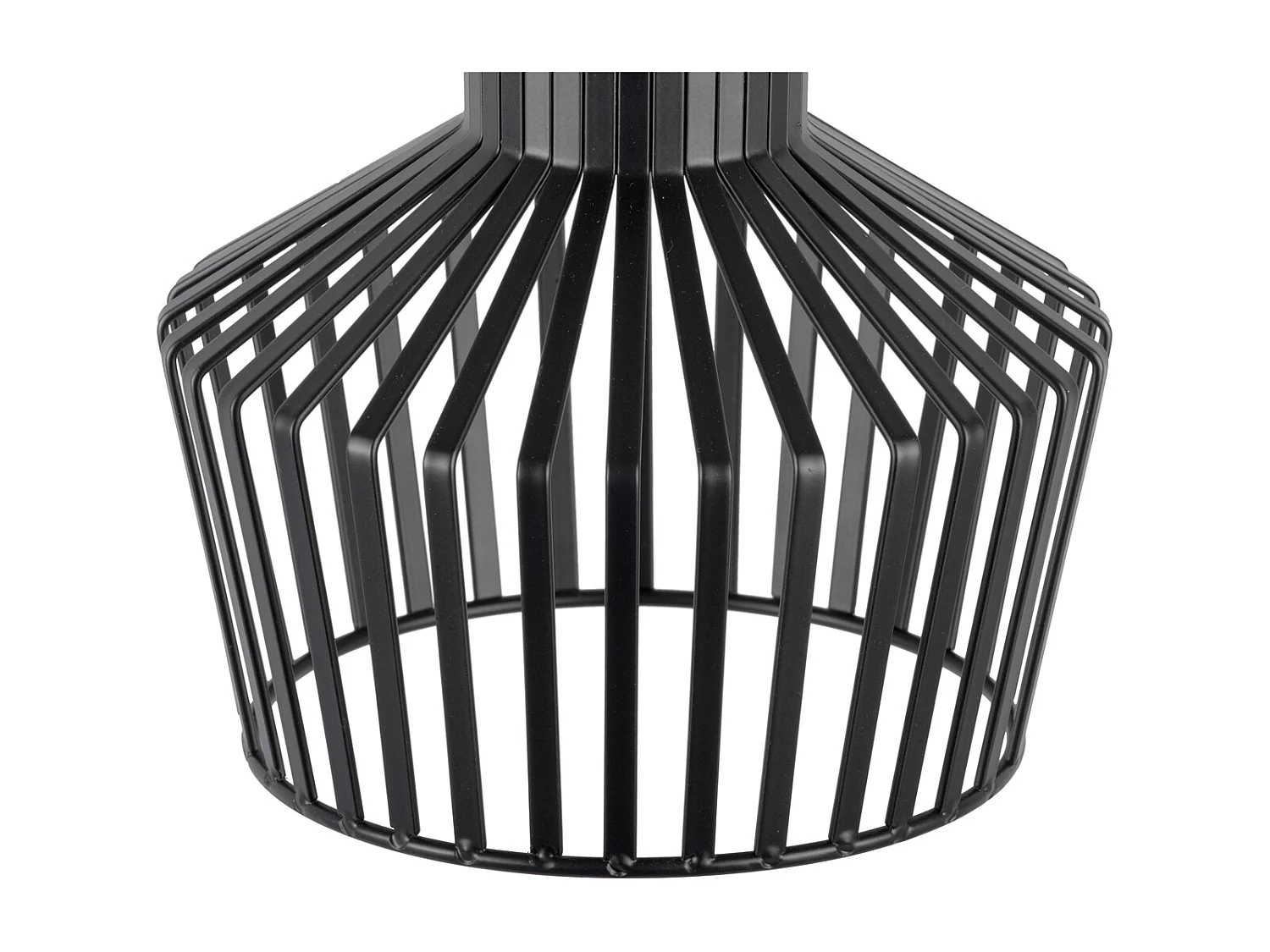 Lámpara colgante Lignes Cap - Negra