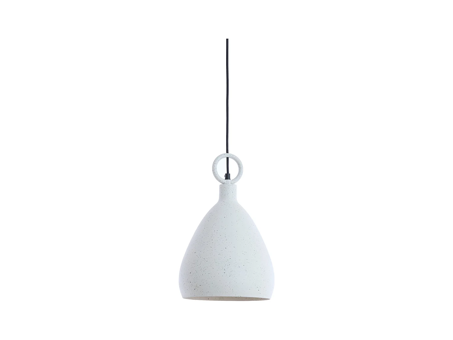 Suspension RISARI - Ø24x37cm - Blanc