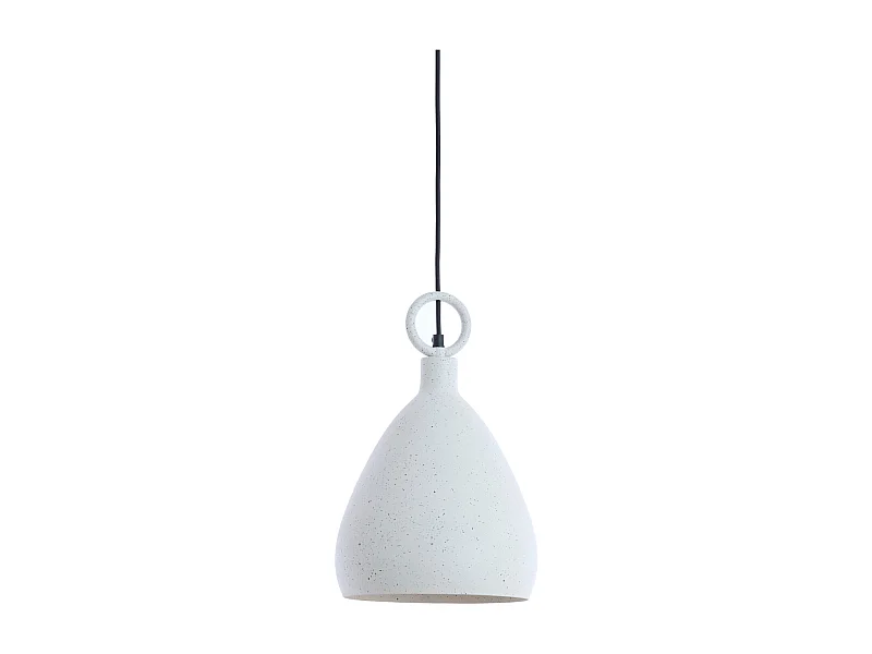 Suspension RISARI - Ø24x37cm - Blanc