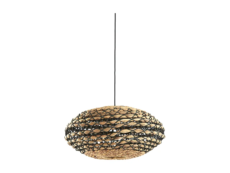 Hanglamp TRIPOLI - Ø50x23.5cm - Zwart