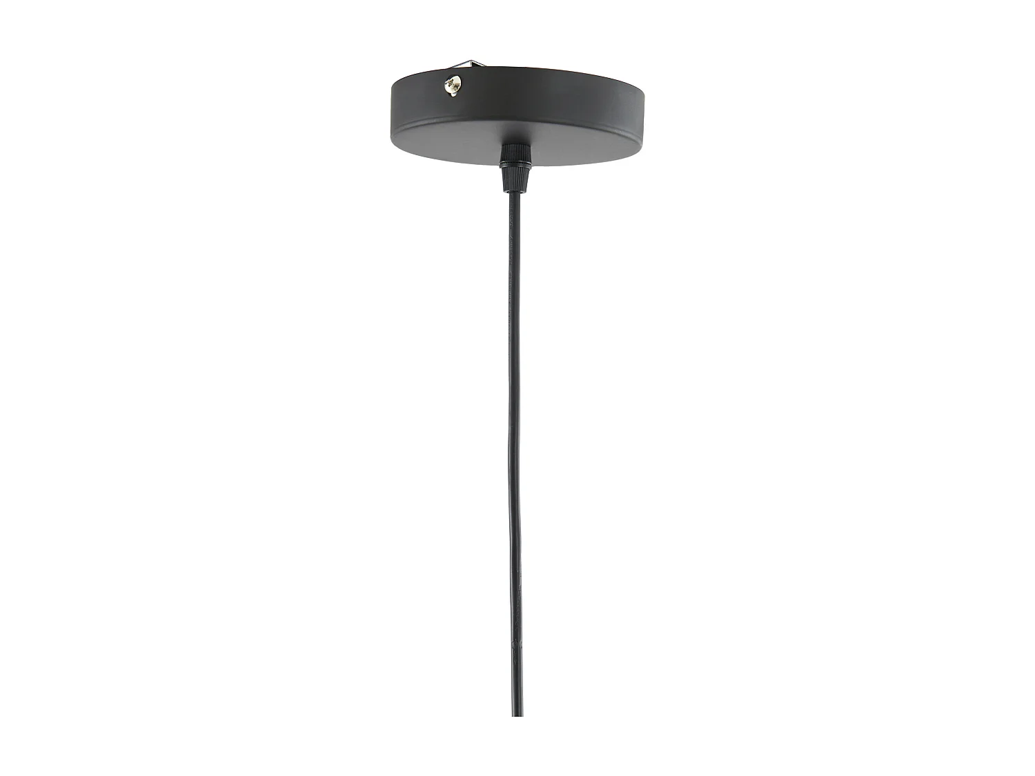 Hanglamp TRIPOLI - Ø50x23.5cm - Zwart