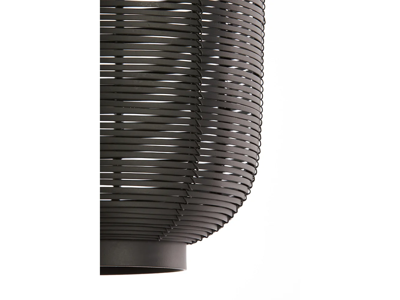 Suspension TOMEK - Ø21x44cm - Noir