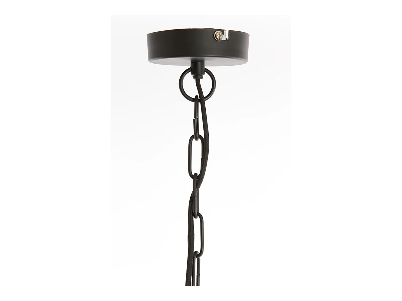 Pendelleuchte TOMEK - Ø21x44cm - Schwarz