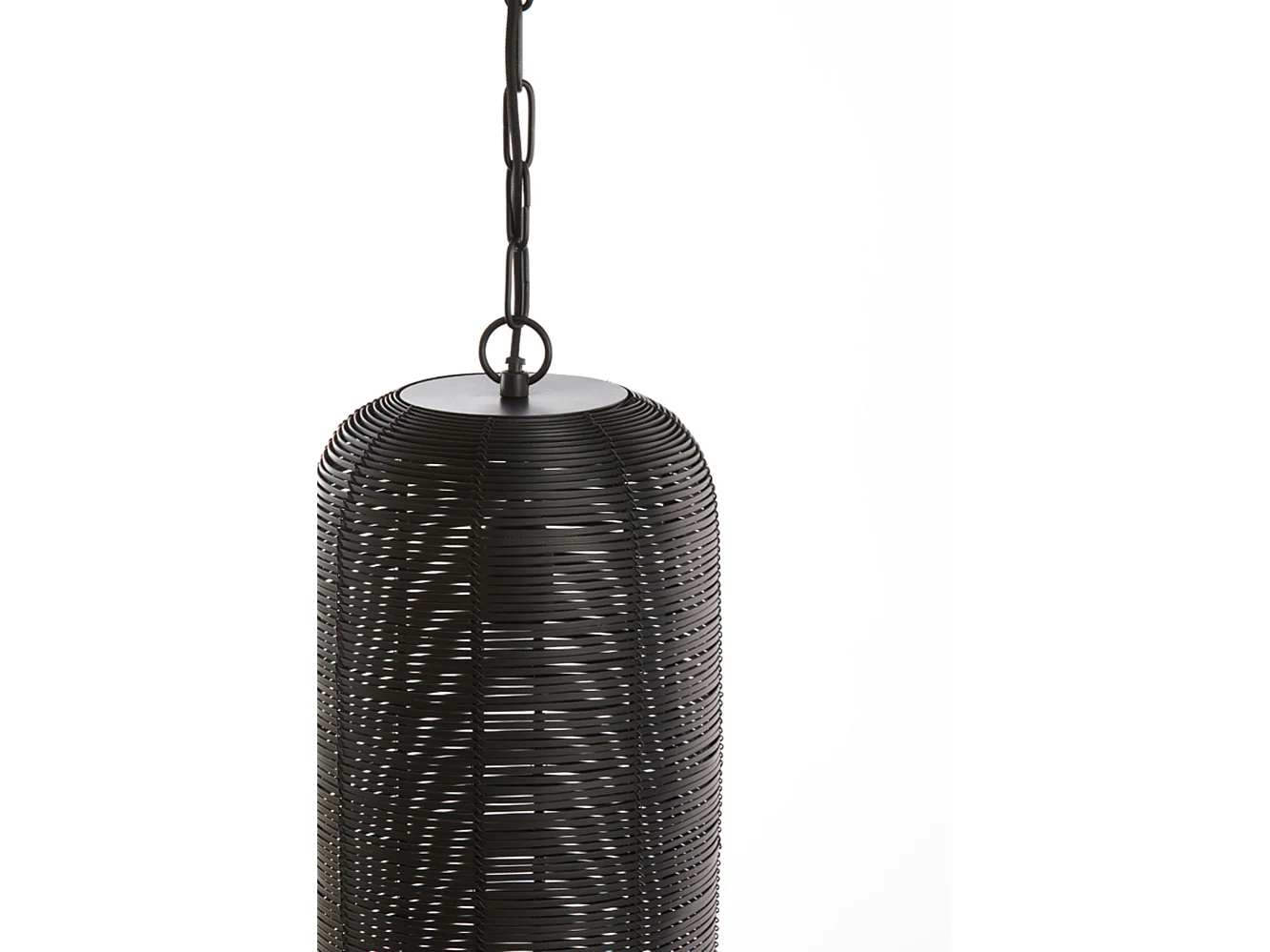 Pendelleuchte TOMEK - Ø21x44cm - Schwarz