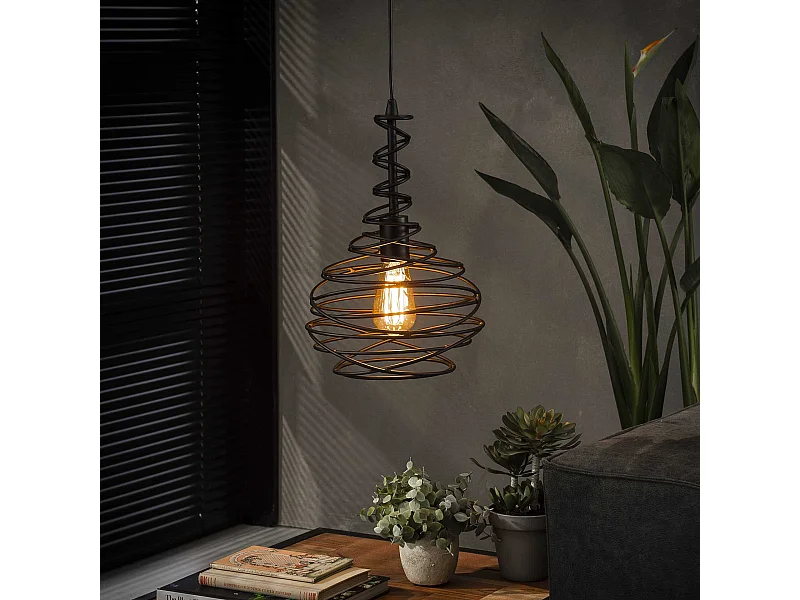 Pendelleuchte - 1 Lampe - Ø25 - Kegelspirale