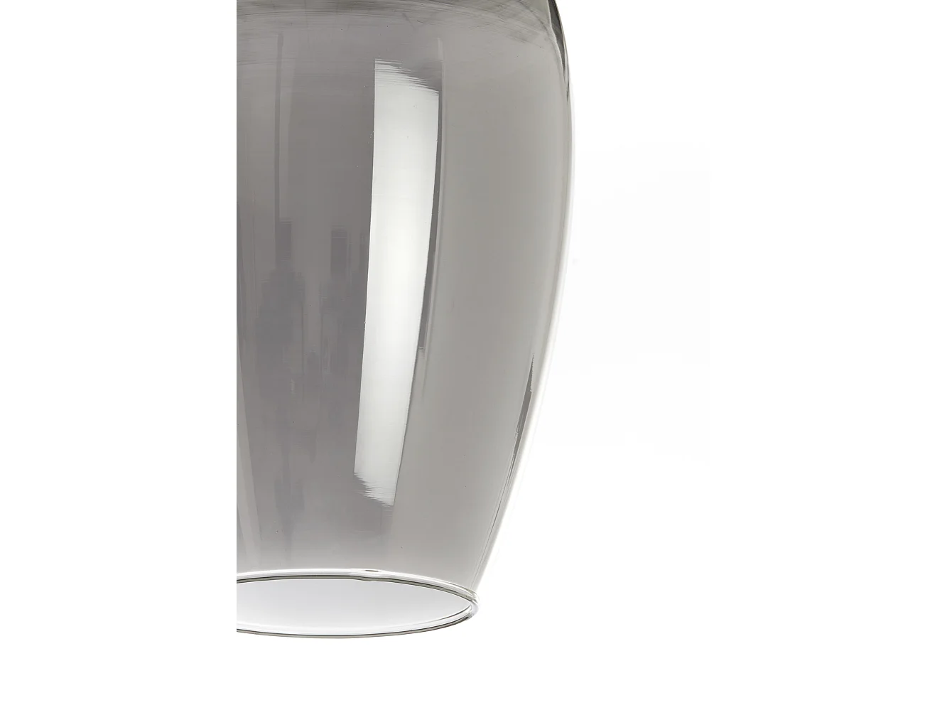 Hanglamp LUKARO - Ø45x36cm - Grijs