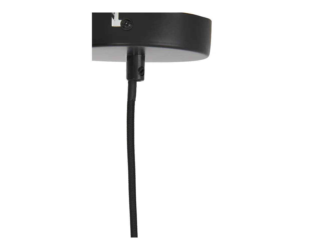 Pendule VIGGO - Ø5,5x8cm - Noir