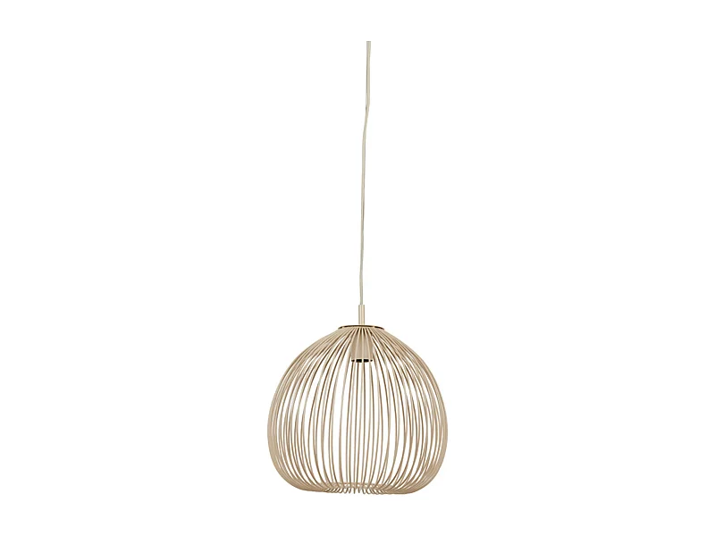 Hängelampe RILANA - Ø34x35cm - Weiß