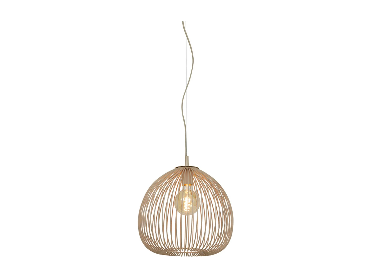 Suspension RILANA - Ø34x35cm - Blanc