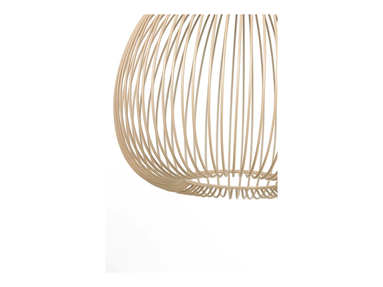 Suspension RILANA - Ø34x35cm - Blanc