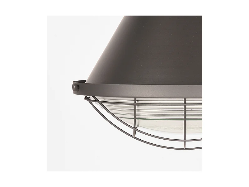 Suspension Duisburg - Acier brûlé - Métal