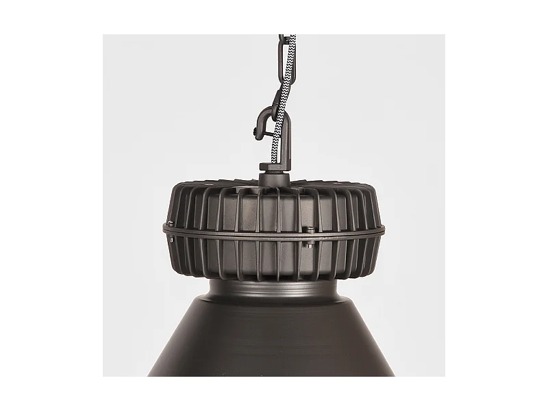 Suspension Duisburg - Acier brûlé - Métal