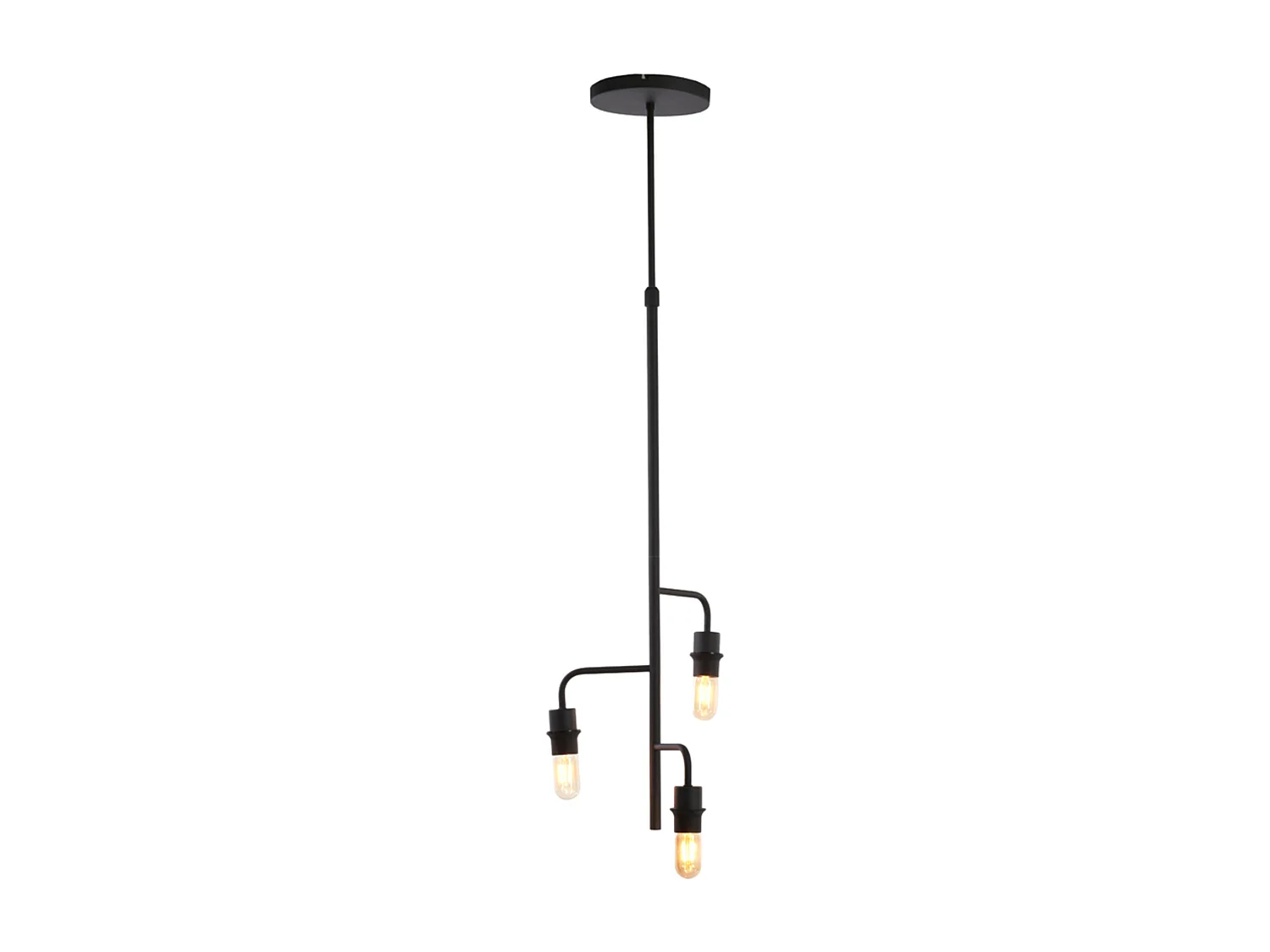 Suspension EDISA - Ø48x25cm - Noir