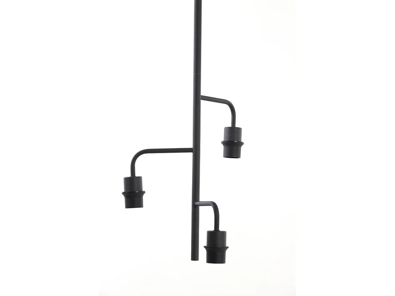 Suspension EDISA - Ø48x25cm - Noir