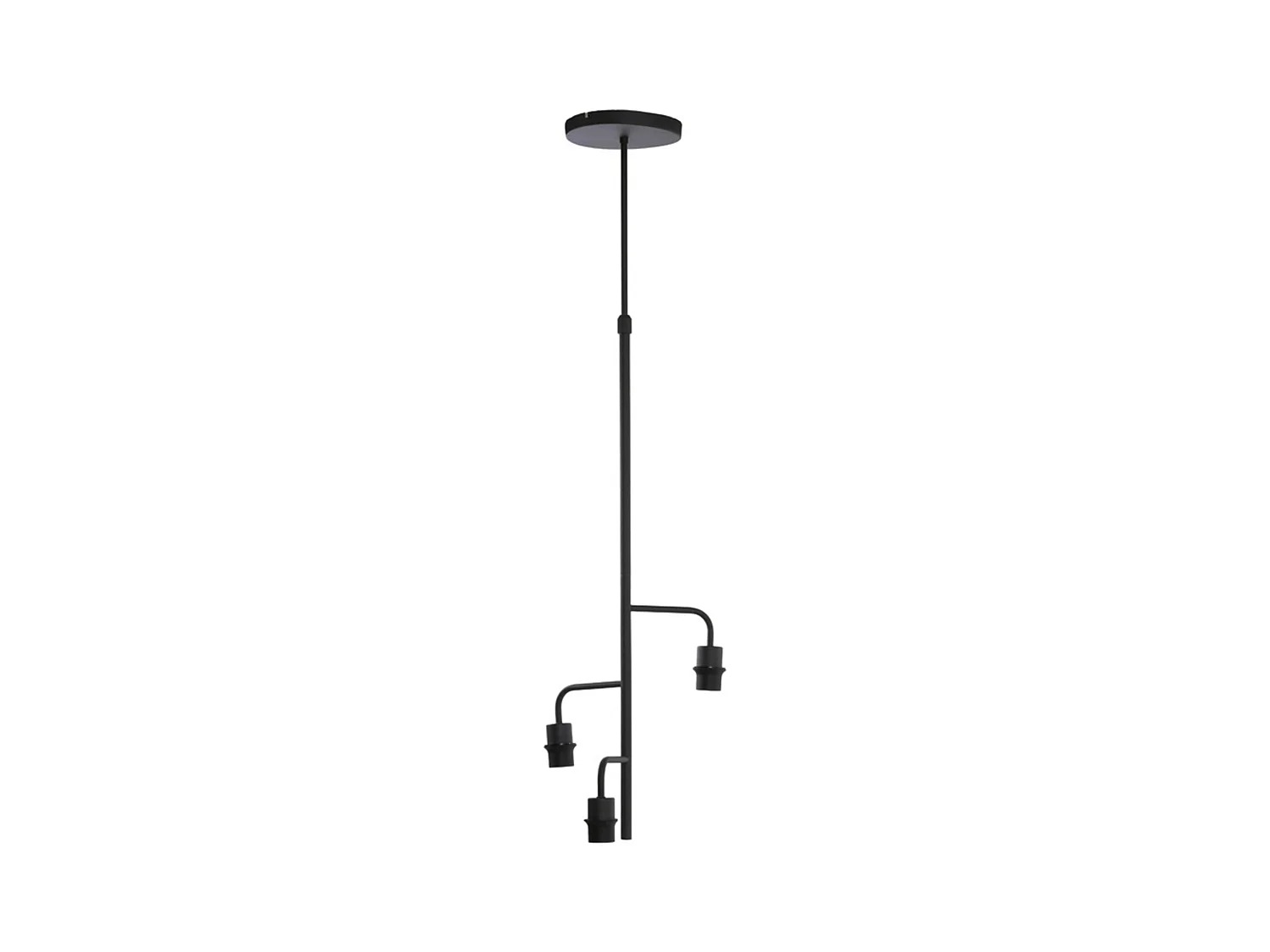 Suspension EDISA - Ø48x25cm - Noir