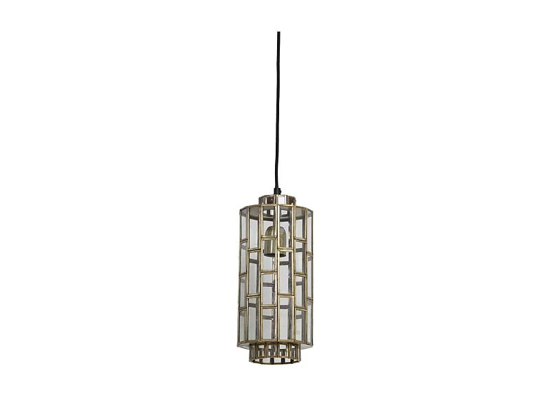 Lampe à suspension SØSTRENE - Ø15x31cm - Bronze