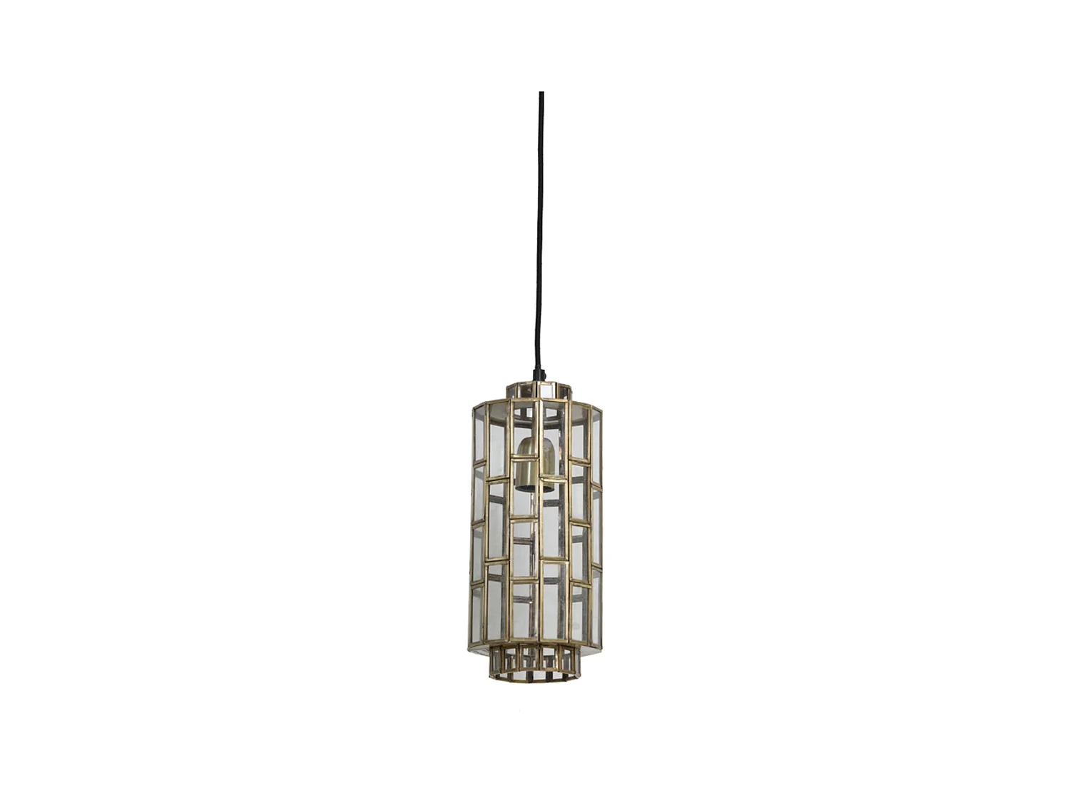 Lampe à suspension SØSTRENE - Ø15x31cm - Bronze