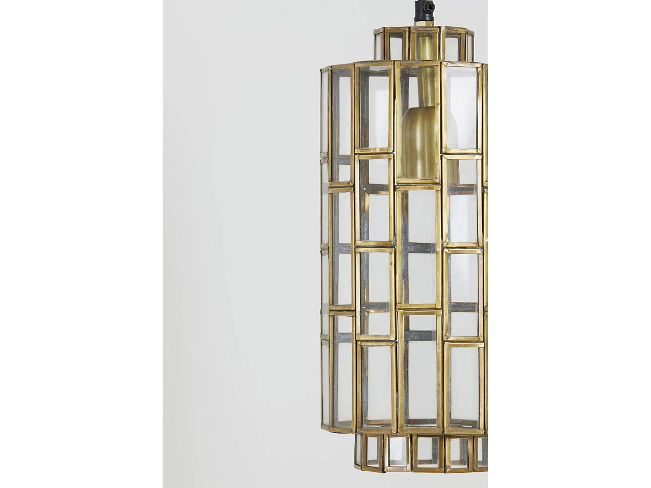 Hanglamp SØSTRENE - Ø15x31cm - Brons